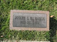 McMahon, Joseph T